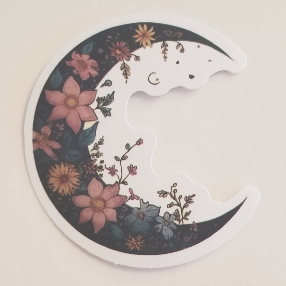 10/$10 Flower Moon Sticker